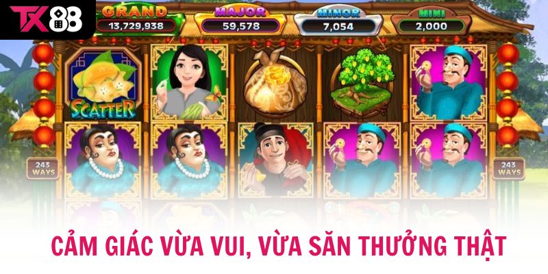 Ăn khế trả vàng mang lại cảm giác vừa vui, vừa săn thưởng thật